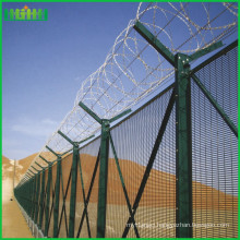 Professional anti-corrosion airport fence with Y post support